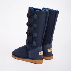 UGG Women's Burleigh Button Quad Navy