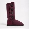 UGG Women's Burleigh Button Quad Raisin