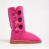 UGG Women's Burleigh Button Triplet Fuchsia