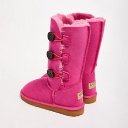 UGG Women's Burleigh Button Triplet Fuchsia