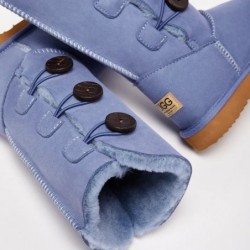 UGG Women's Burleigh Button Triplet Country Blue