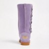 UGG Women's Burleigh Button Quad Lilac