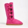 UGG Women's Burleigh Button Quad Fuchsia