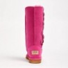 UGG Women's Burleigh Button Quad Fuchsia