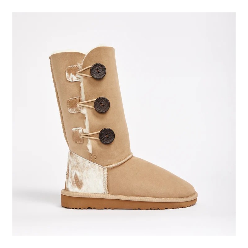 UGG Women's Burleigh Button Triplet Calf Sand