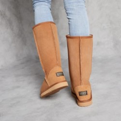 UGG Women's Classic Tall Natural Chestnut